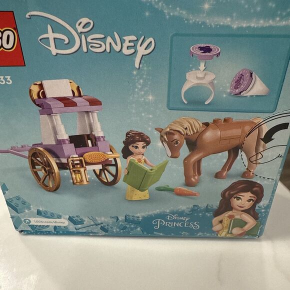 Lego Disney Belle's Storytime Horse Carriage Set New Sealed In Box - Picture 3 of 5